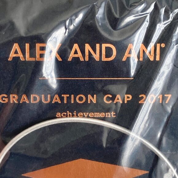Alex and Ani Bracelet Graduation Cap Hat 2017 New with Gift Box - Picture 7 of 9